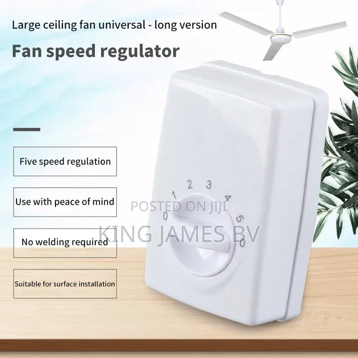 Dimmable Fan Speed Regulator
