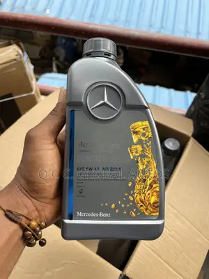Original Mercedes-Benz Engine Oil 1 Liters Sae 5w-40, Mb 229.5