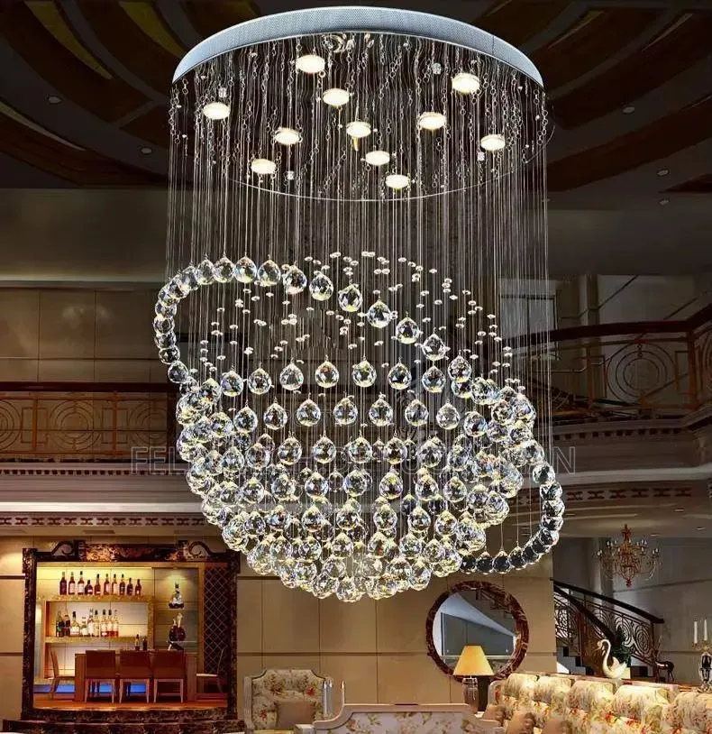Modern Crystal Staircase Chandelier