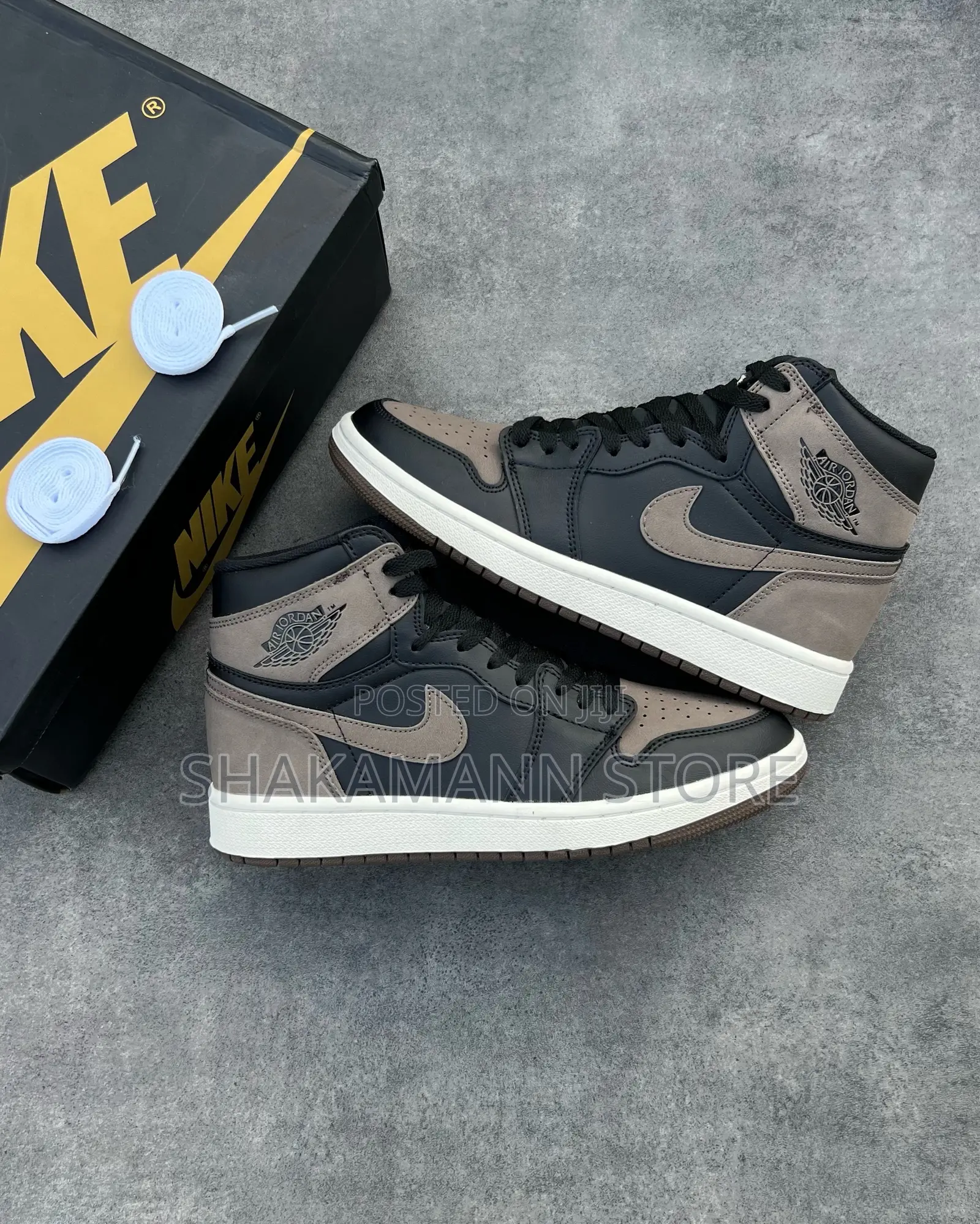 Original Air Jordan 1 High Brown Black