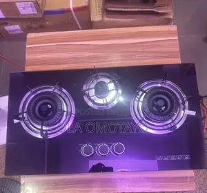 Glass Gas Table Burner 3 Face