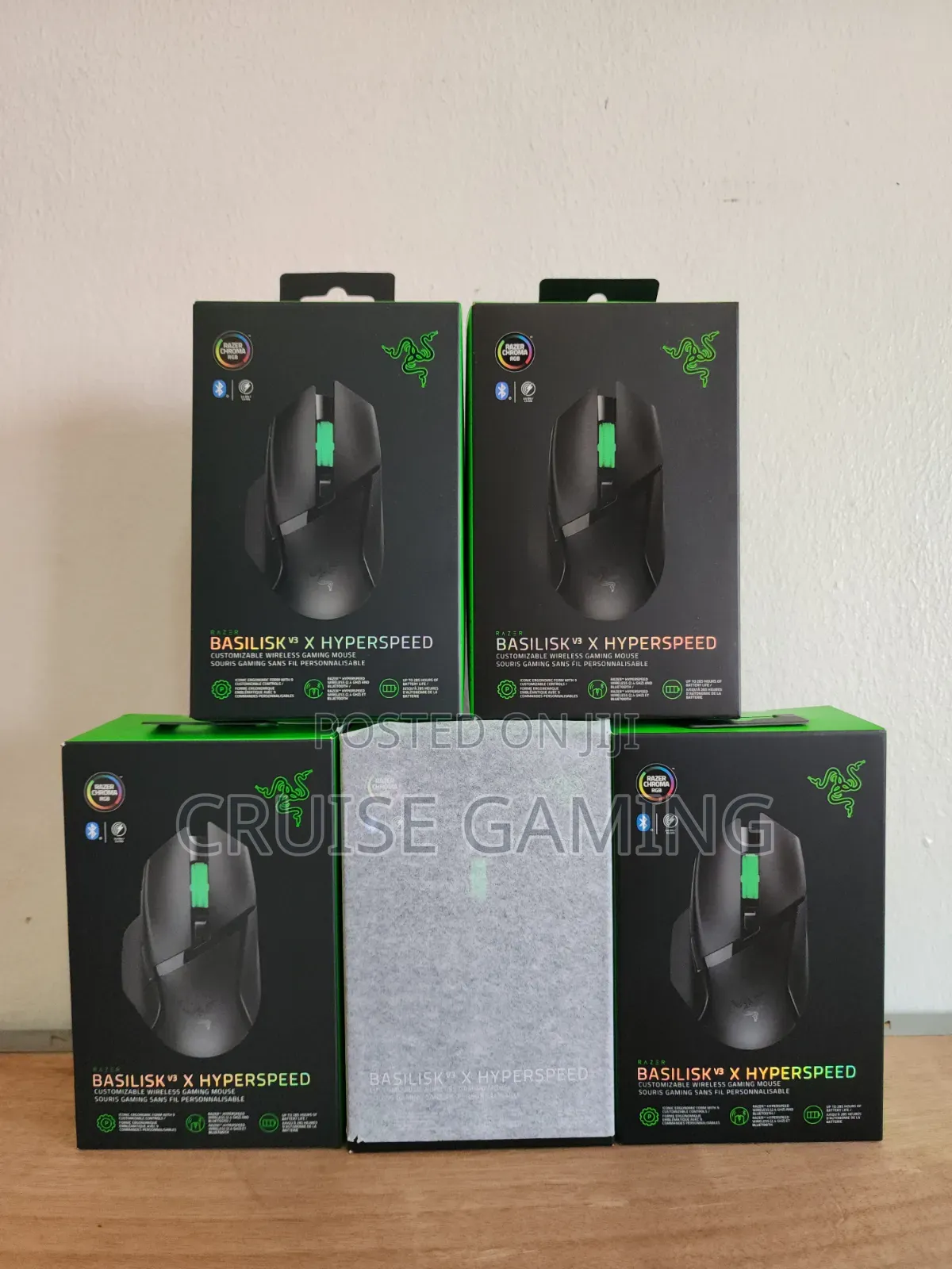 Razer Basilisk V3 X Hyperspeed Wireless Gaming Mouse Bluetooth 2.4ghz