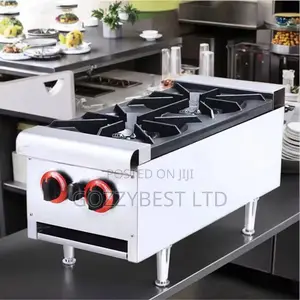 Commercial Table Top 2burner Gas Cooker