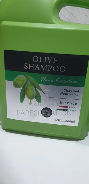 Olive Shampoo and Conditioner With Keratin