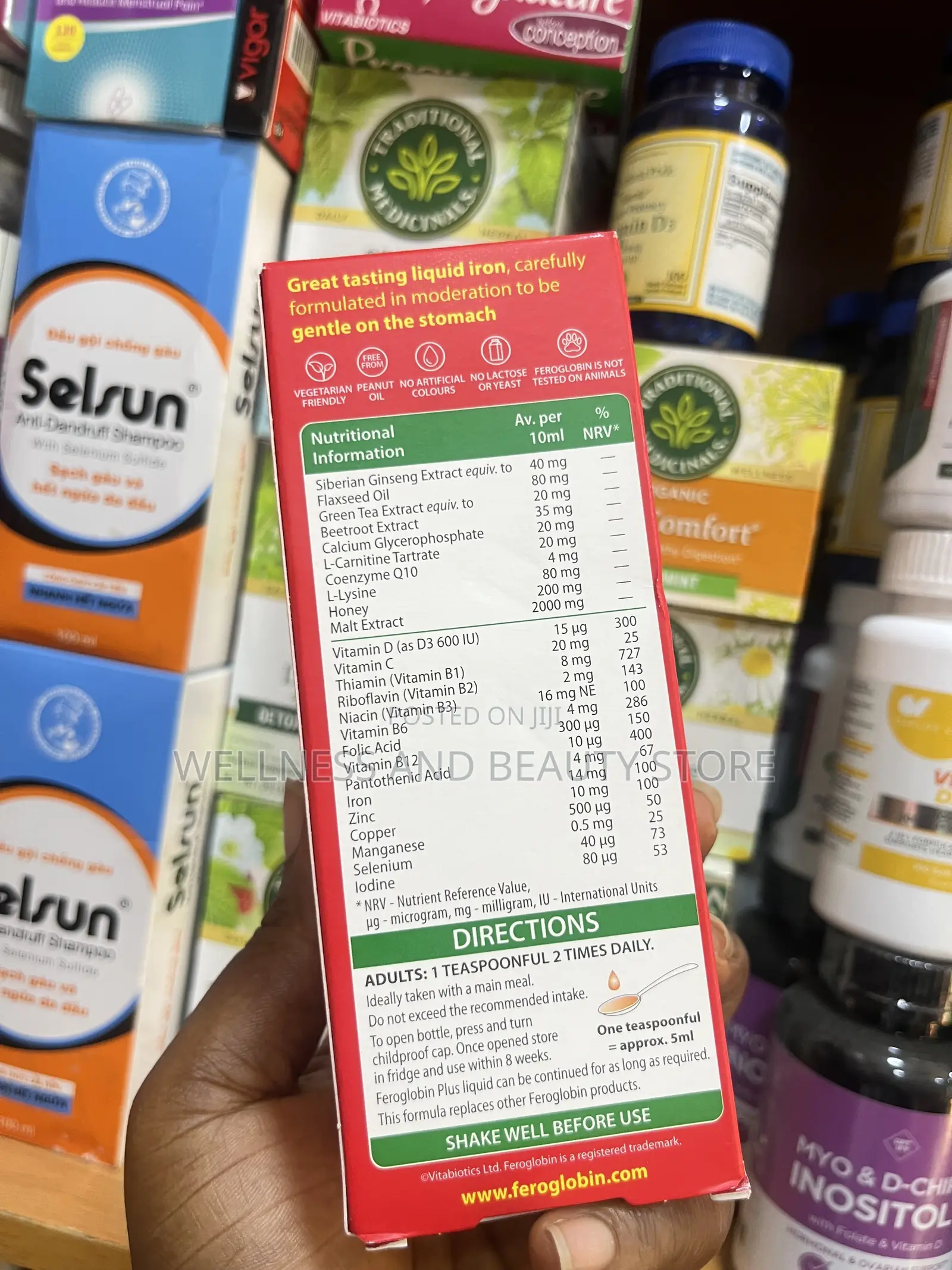 Ferogbobin Plus Gentle Iron Syrup / Liquid