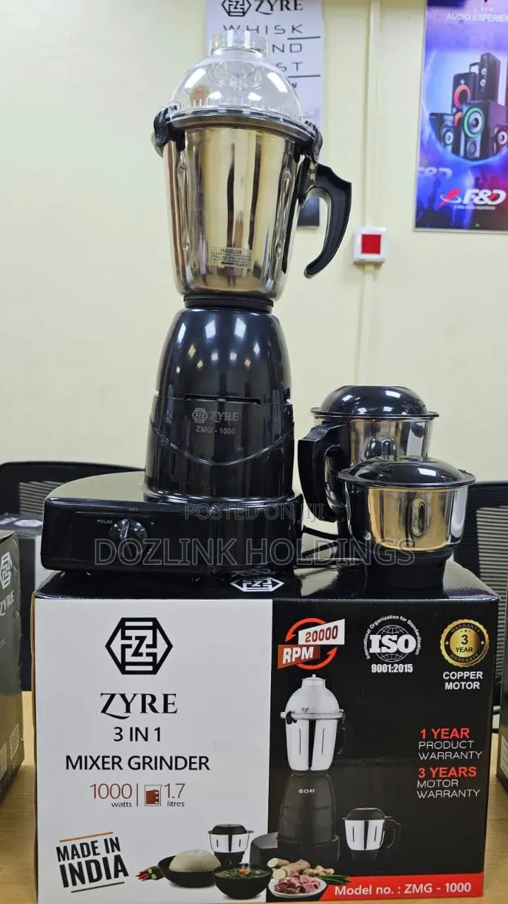 3 in 1 Stainless Multifunctional Blender