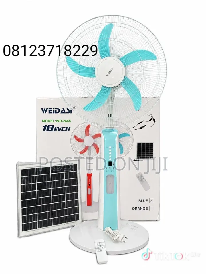 Weidasi Rechargeable Fan