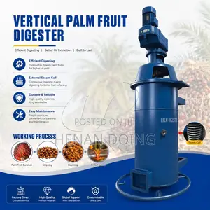 Palm Fruit Digester Extraction Machine Boost Your Palm Oil Production
