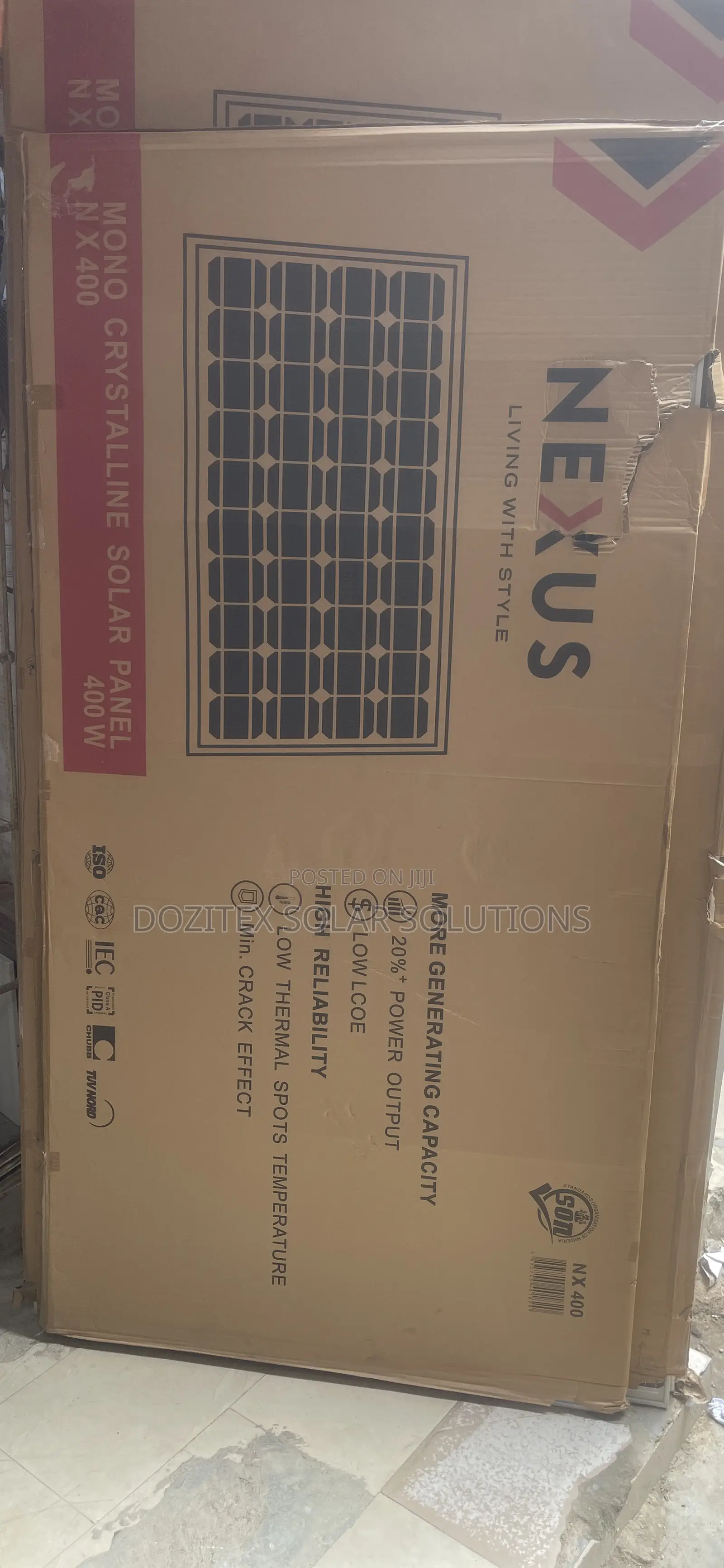 400w Nexus Solar Panel