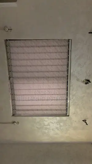 Patterned Gray Vertical Window Blinds