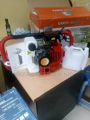 Gasoline Earth Auger Drilling Machine