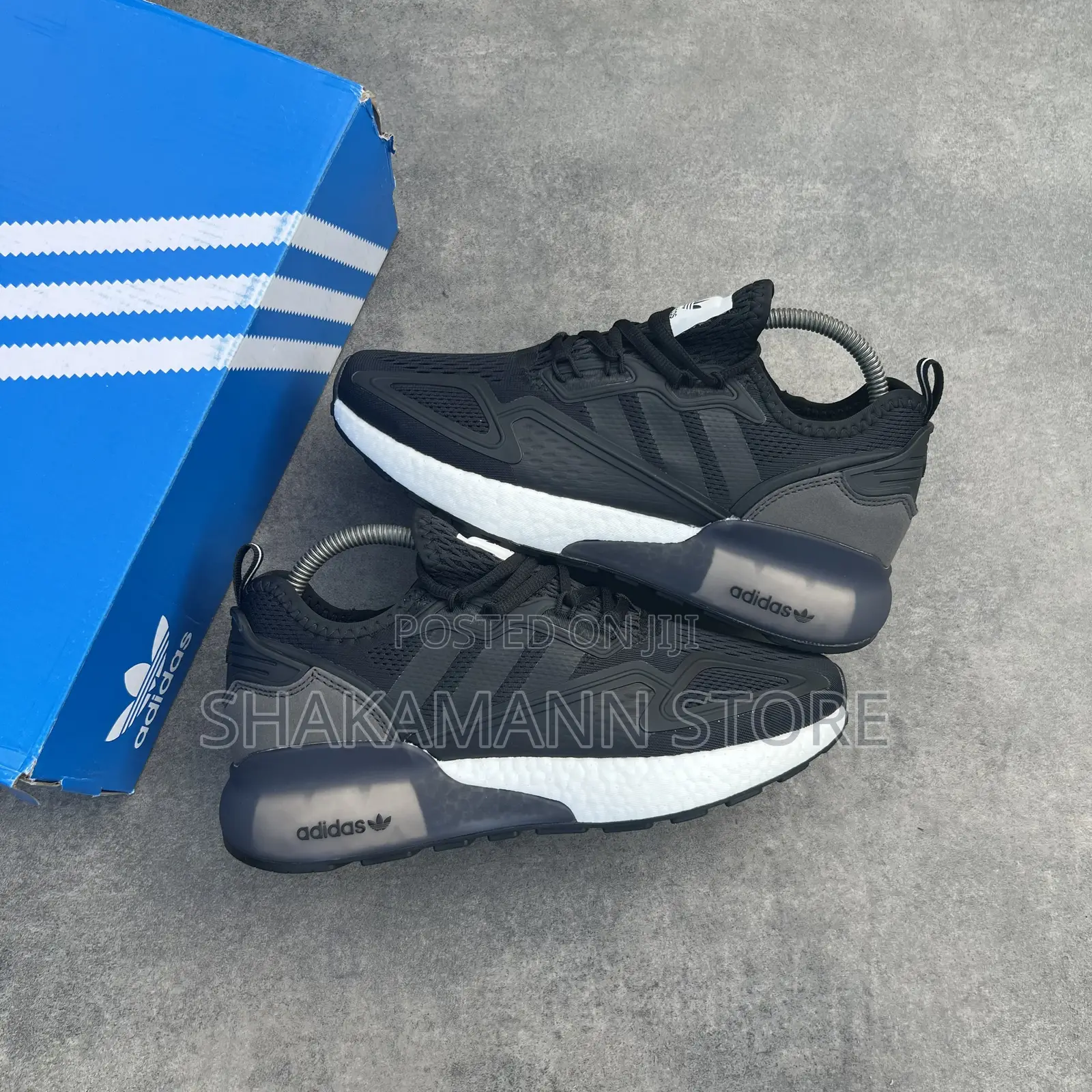 Original Adidas Runner Triple Black White Sole