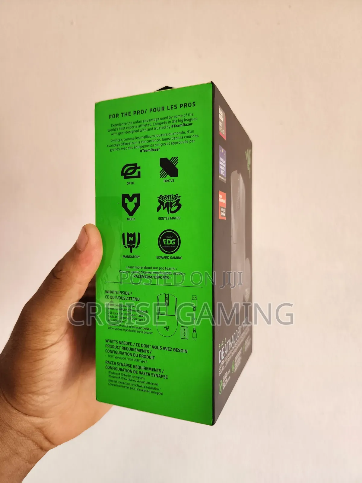 Razer Deathadder V3 Pro Wireless Gaming Mouse 8000hz Dongle Model