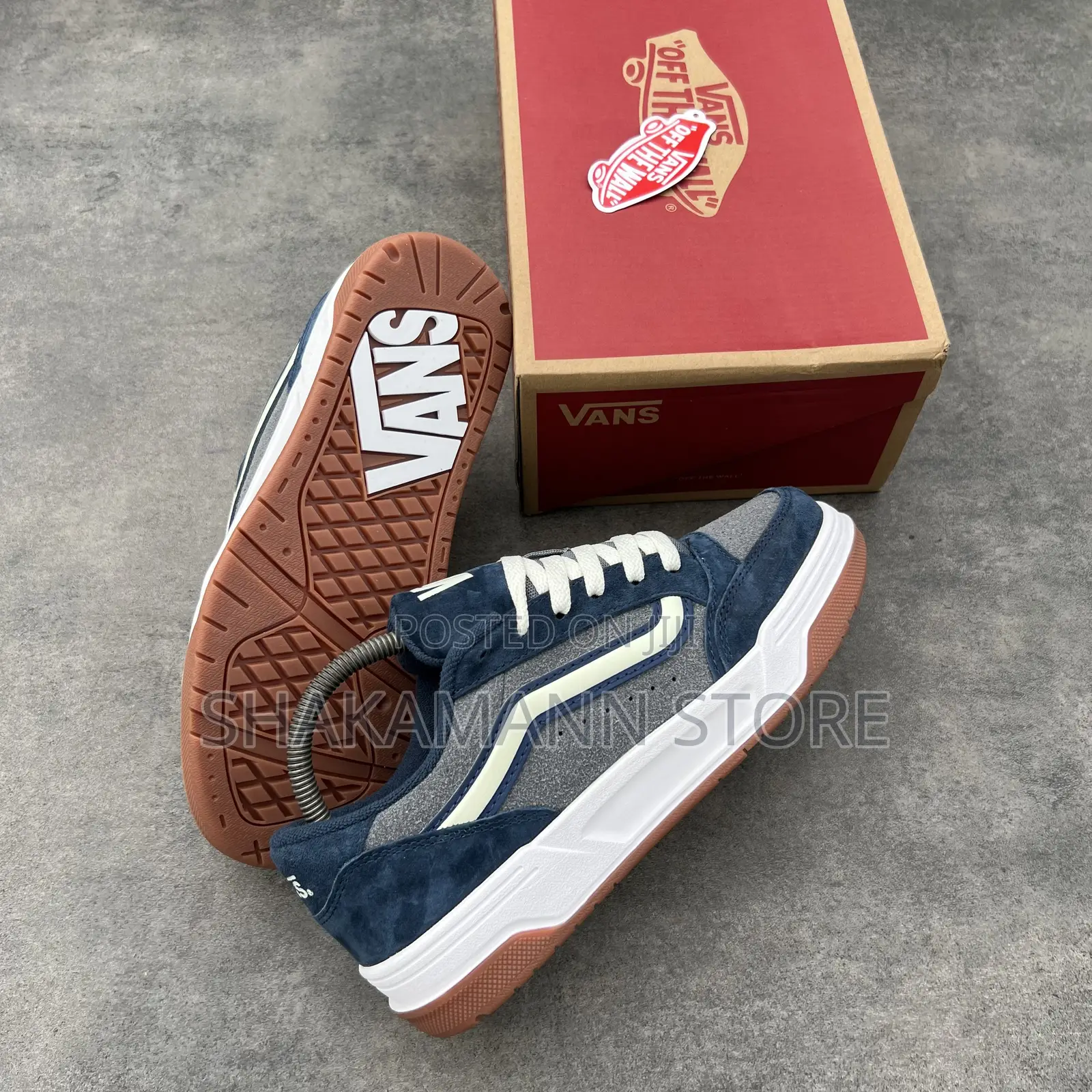 Original Hylane Vans Blue Grey White