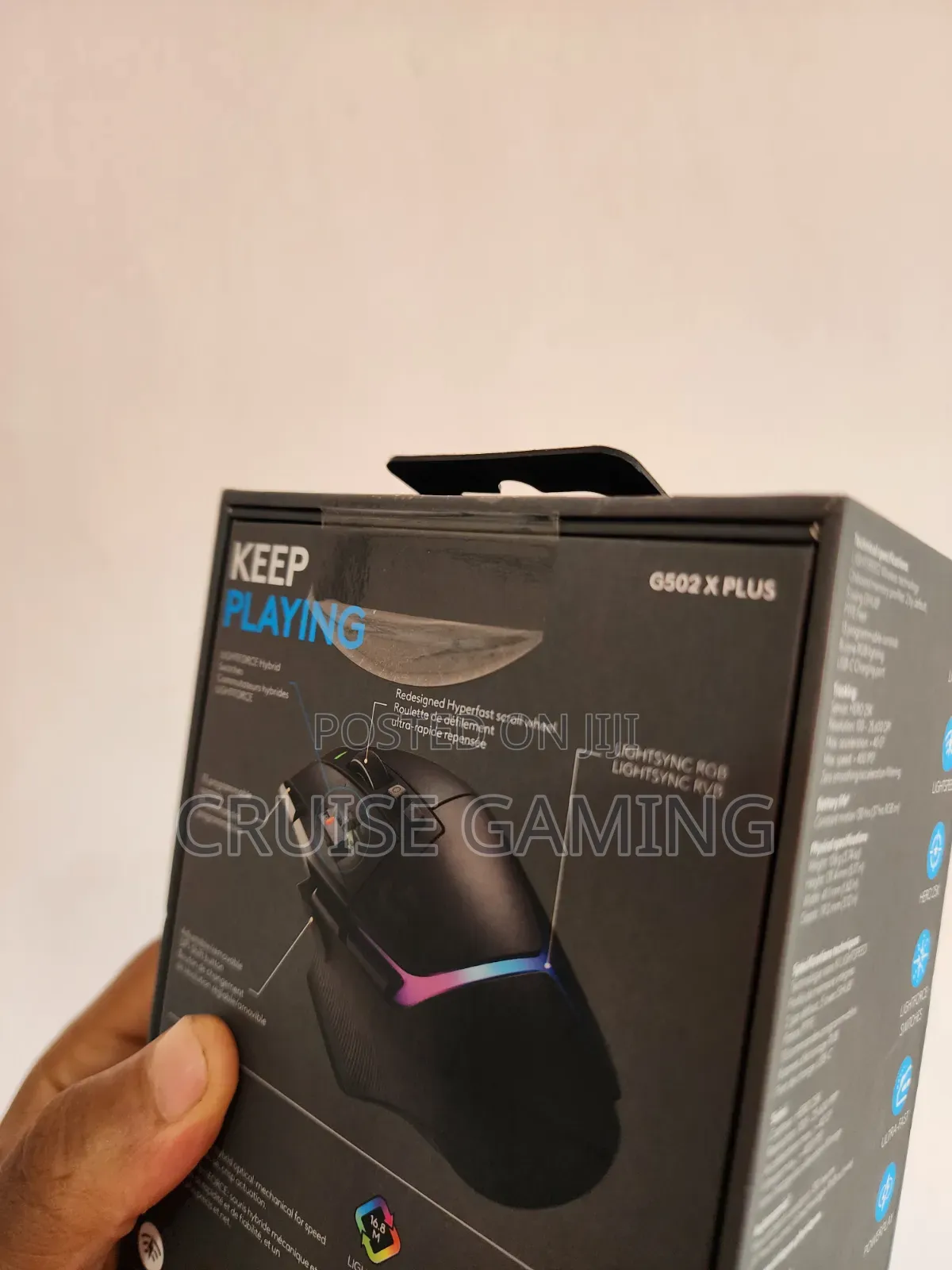 Logitech G502 X Plus Lightspeed Wireless RGB Gaming Mouse