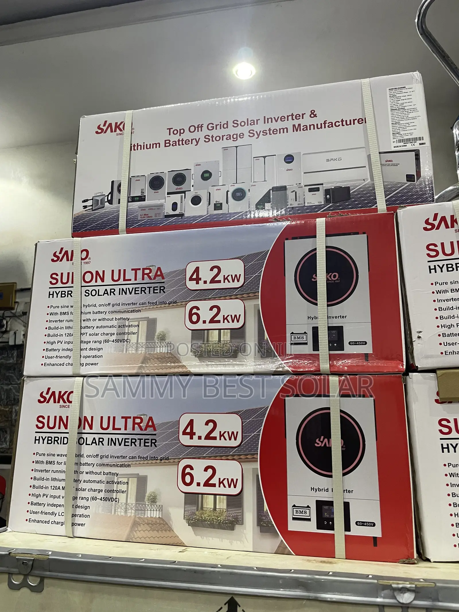 Sako 6.2kva 48v Hybrid Inverter