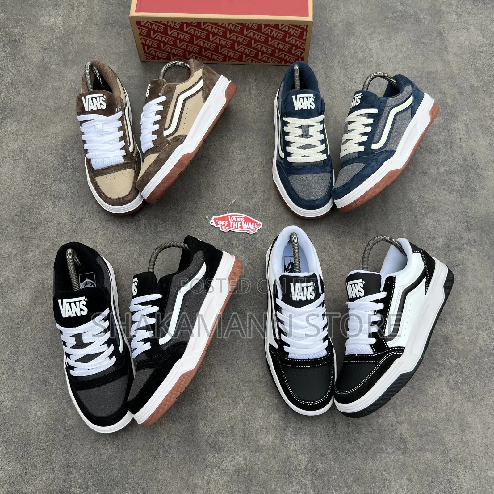 High Quality Hylane Vans Black Grey