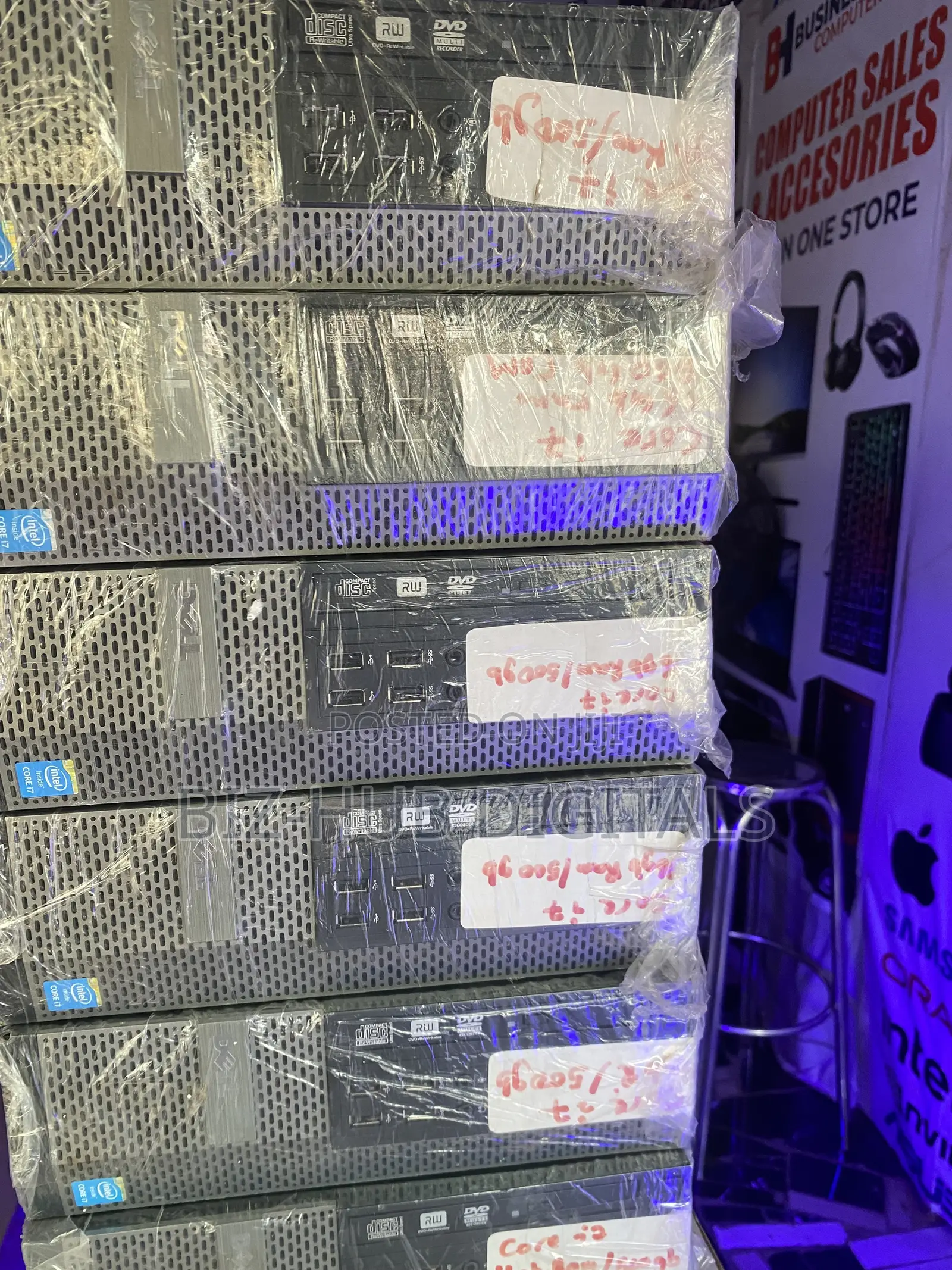 Desktop Computer Dell Optiplex 3040 16GB Intel Core i7 HDD+SSD 500GB
