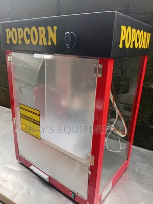 Foreign Gas Popcorn Machine