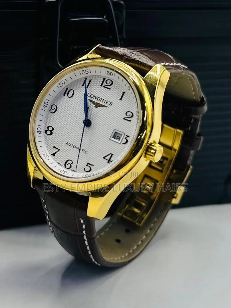 High Quality Automatic Longies Leather Watch