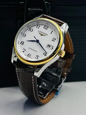 High Quality Automatic Longies Leather Watch