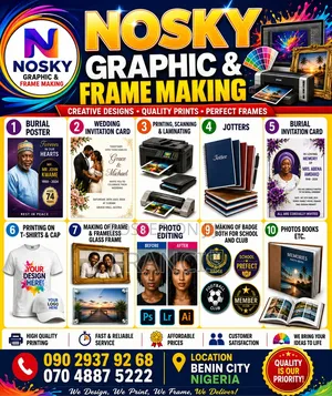 Graphic Design and Frame Making