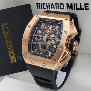 High Quality Automatic Richard Mille Rubber Watch