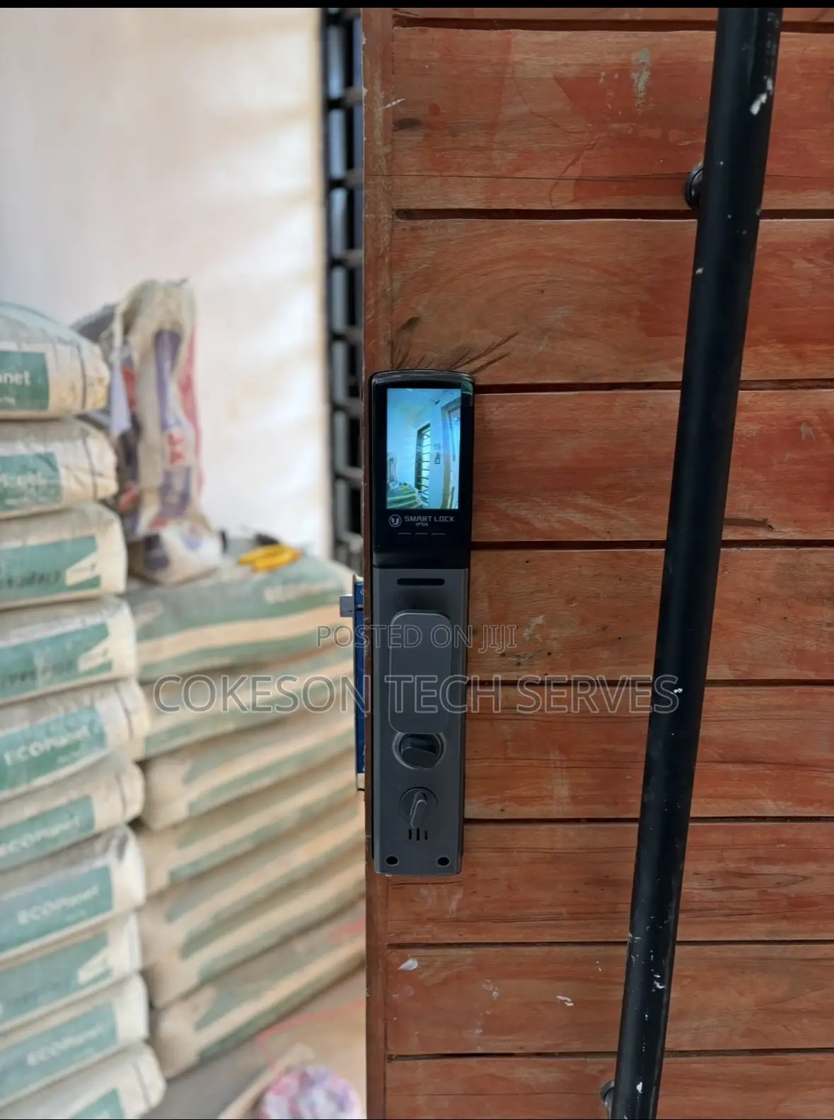 Biometric Smart Door Lock Install