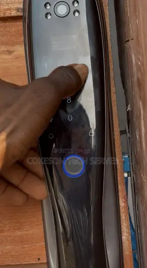 Biometric Smart Door Lock Install