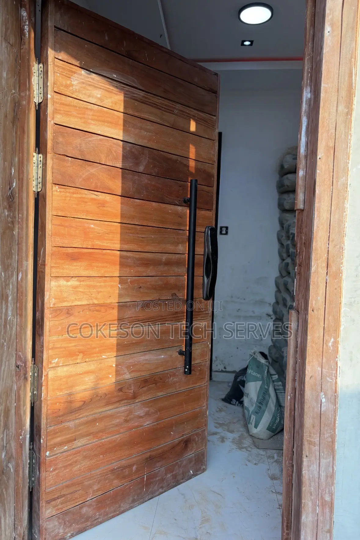 Biometric Smart Door Lock Install