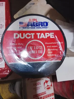 Duck Tape With Excessive Gumming