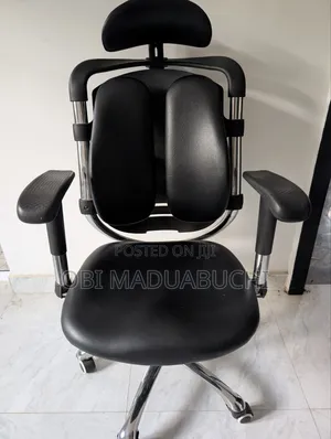 Neatly Used Kidney Office Chair + Free Net Office Chair