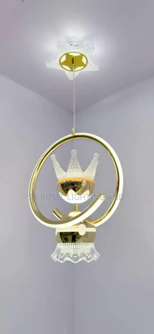 Single Led Multicolored Droplight Fitting