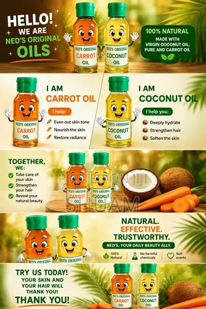 Ned's Coconut/Carrot Oil