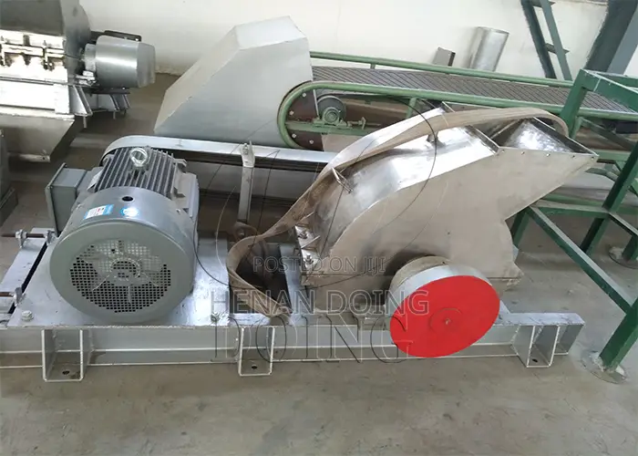 Hammer Crusher for Grating Cassava Automatic Tapioca Grinding Machine