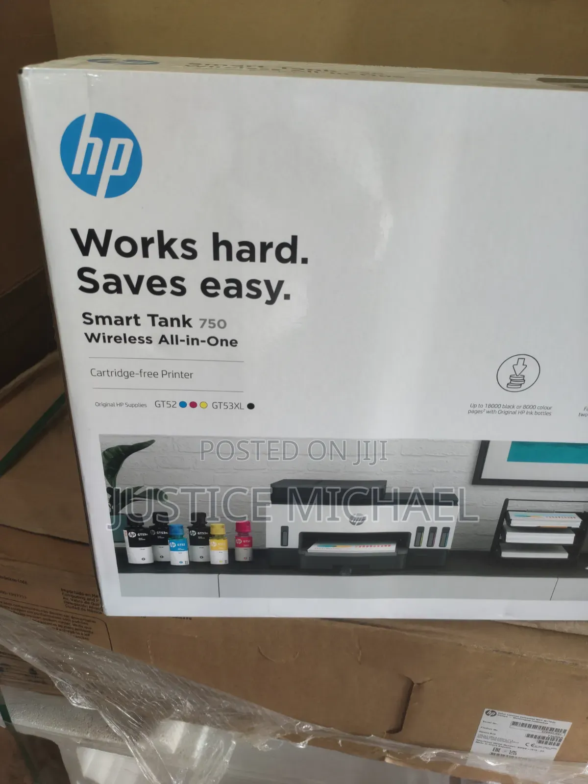 Hp Smart Tank Aio 750