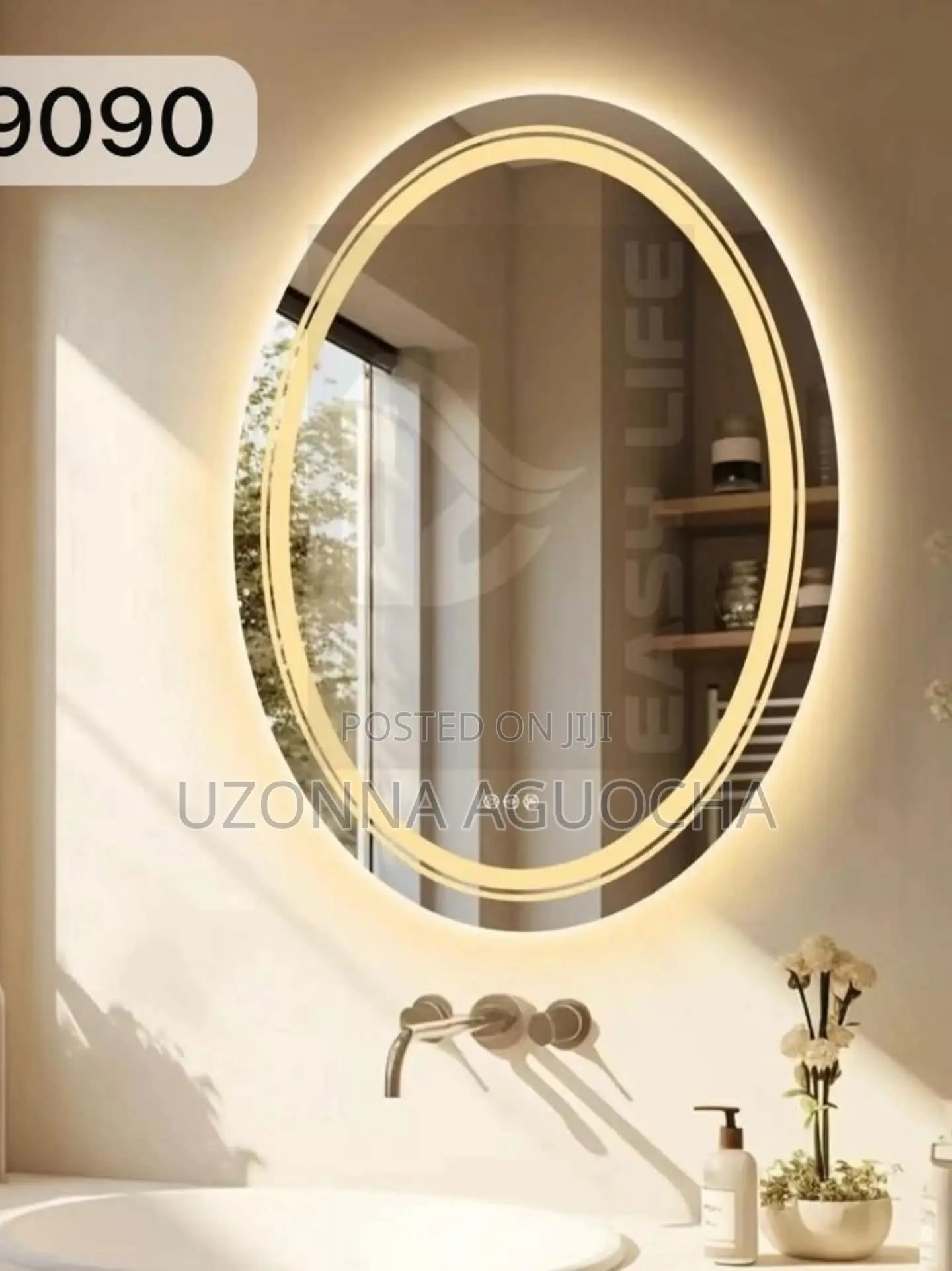 Led 3 Lights Mirror