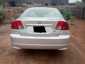 Honda Civic Sedan LX 2005 Silver