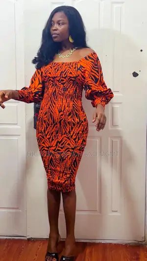 Smocked Long Sleeve Gown - Style 753