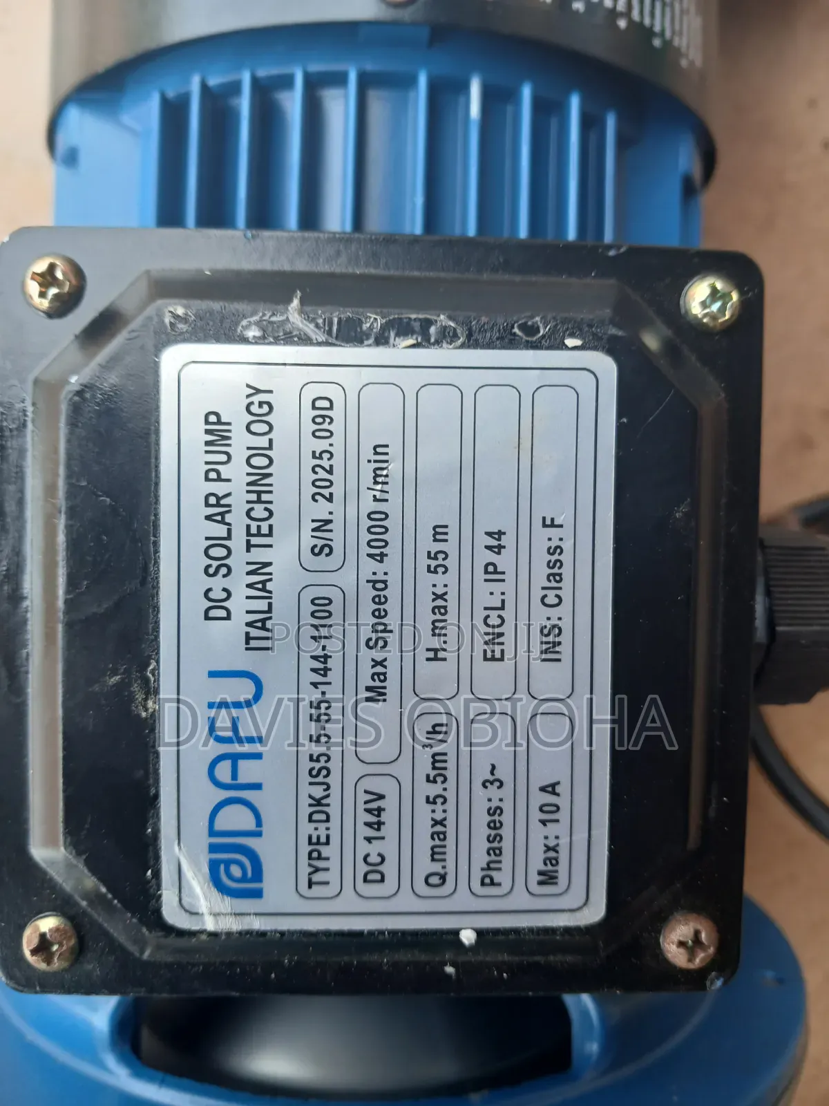 1.5hp Dafu Ac/Dc Solar Surface Pump