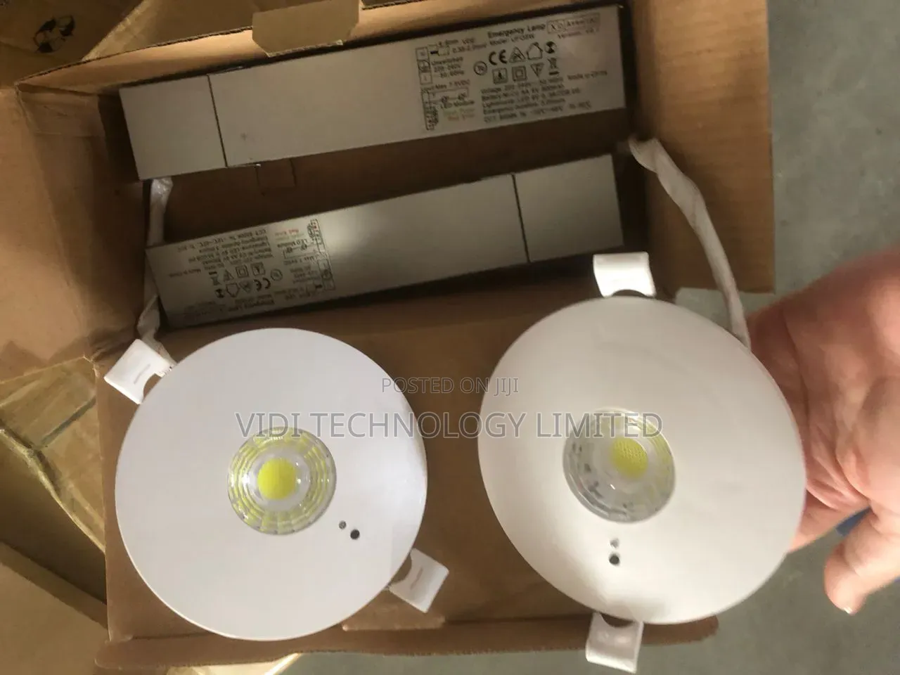 Recessed Led Emergency Downlight 5w