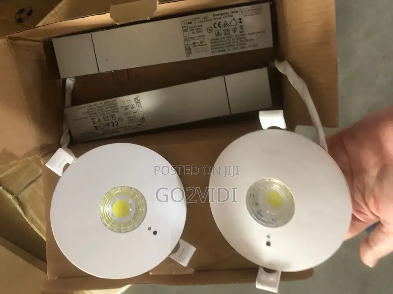 Emergency Led Recessed Downlight 5w
