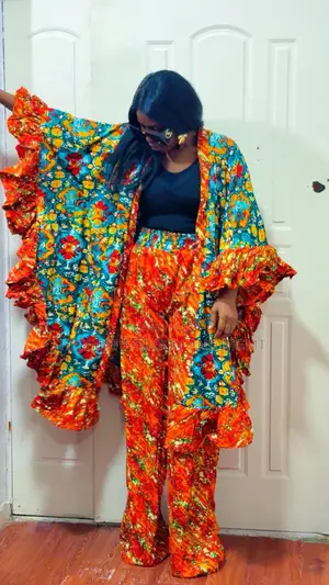 Big Kimono Jacket and Trouser - Style 921
