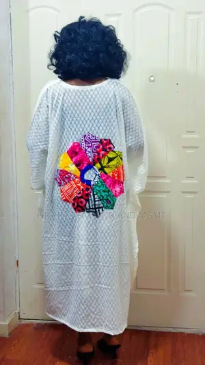 Three Quarter Bubu With Design - Style 984