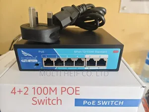 Cf Fiberlink Poe Switch 4+2port 10-100mbps