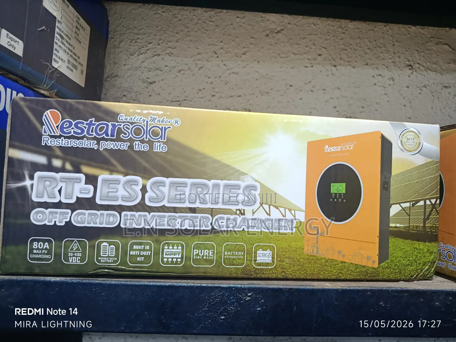 2kva/12v Restar Hybrid Inverter Available