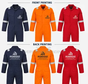 Agriculture Branded Coverall Uniform With Printing