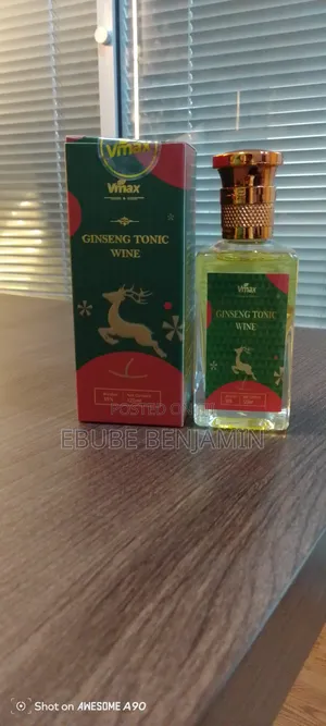 Vmax Ginseng and Vitality Tonic Wine