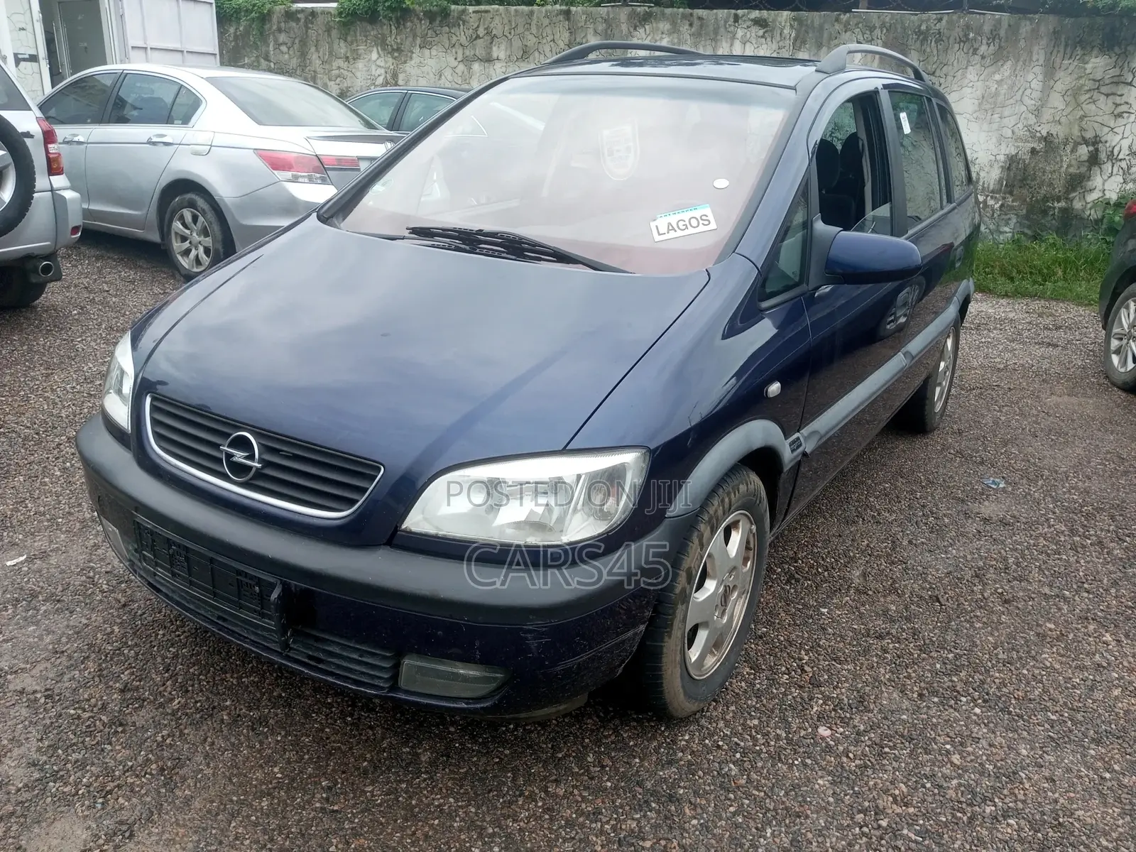 Opel Zafira 2001 Blue