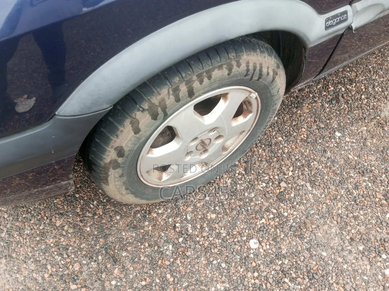Opel Zafira 2001 Blue